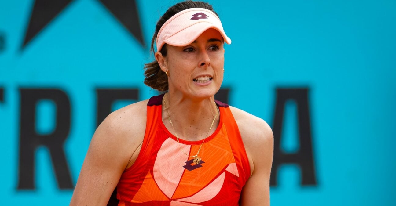 Alize Cornet clay