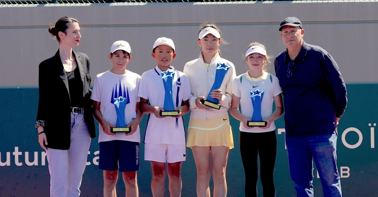 Daniel Gardalaity, Li Yanru, Guo Ketong and Elizaveta Anikina, IMG Future Stars 2024 | © Tennis Majors