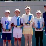 Daniel Gardalaity, Li Yanru, Guo Ketong and Elizaveta Anikina, IMG Future Stars 2024 | © Tennis Majors