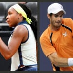 Coco Gauff and Andy Murray