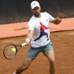 Novak Djokovic Rome practice