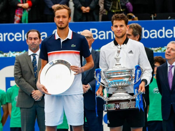 Daniil Medvedev and Dominic Thiem, Barcelona 2019