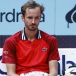 Daniil Medvedev in Madrid
