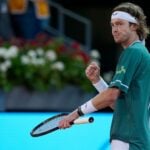 Andrey Rublev Madrid 2024 | © Oscar J Barroso/AFP7/Shutterstoc/SIPA