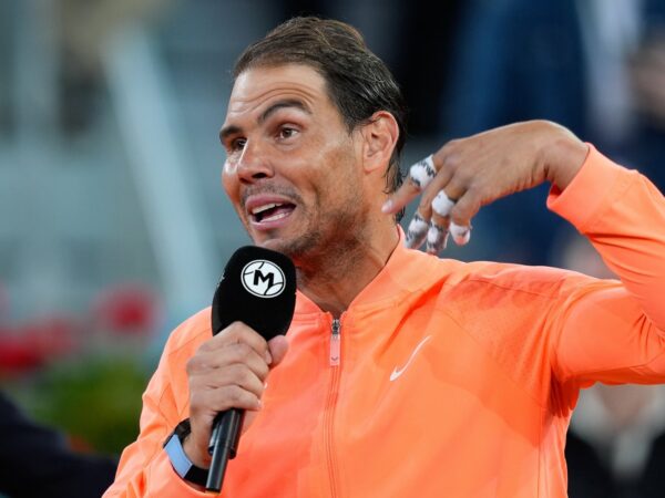 Rafael Nadal speech Madrid